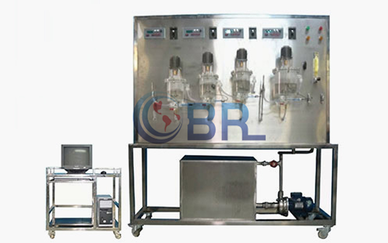 计算机控制多釜串联返混性能测定实验装置